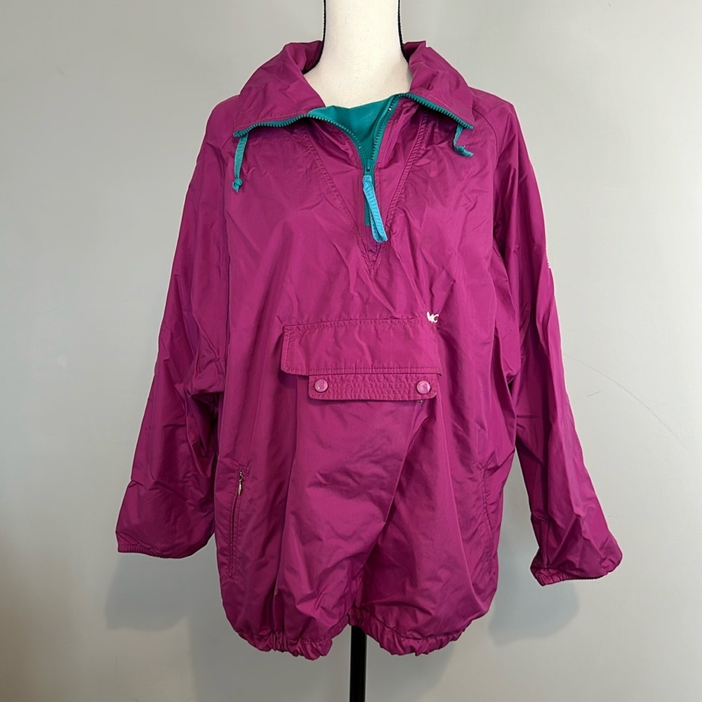 Serac Vintage 80s Women’s Ski Pullover Winter Sports Jacket Size 10